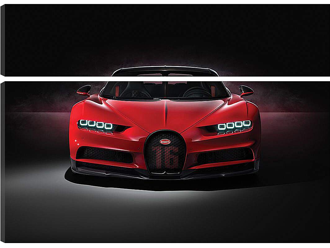 Модульная картина - Bugatti