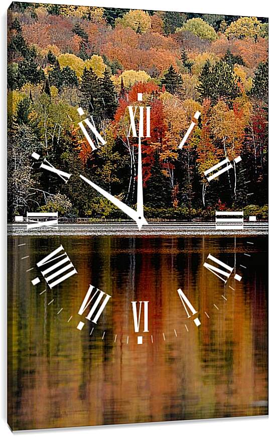 Часы картина - Осенние цвета