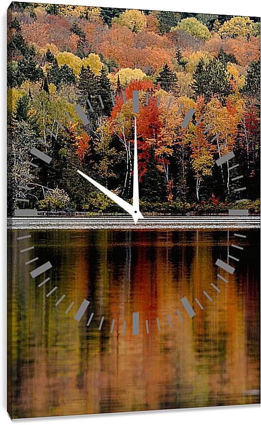 Часы картина - Осенние цвета