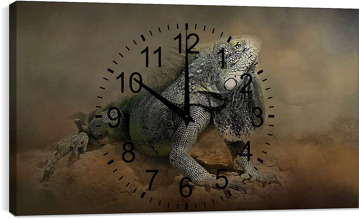 Часы картина - Рептилии