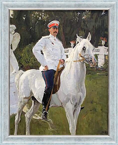 Картина в раме - Портрет князя Феликса Юсупова. Валентин Александрович Серов