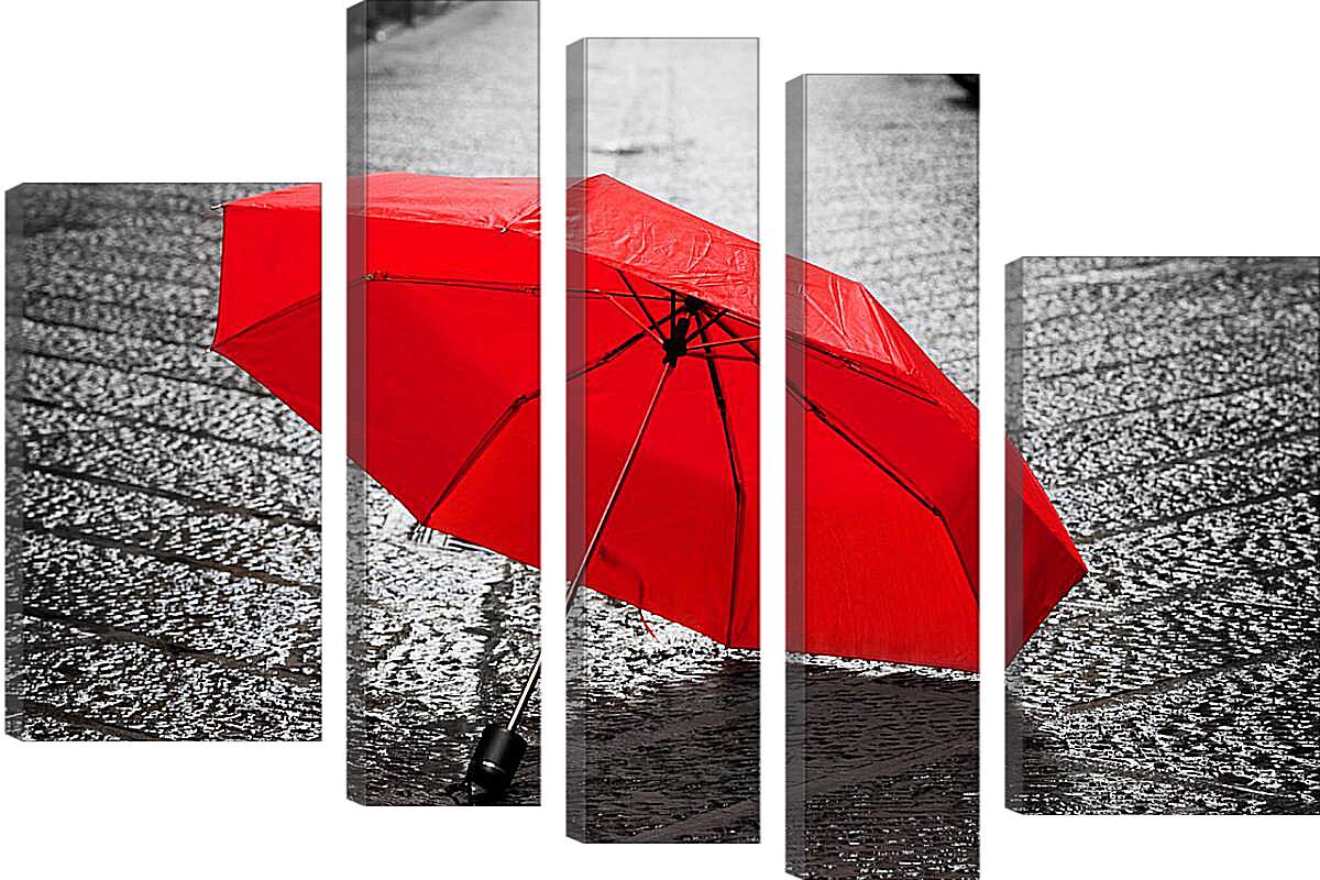 Модульная картина - Зонт