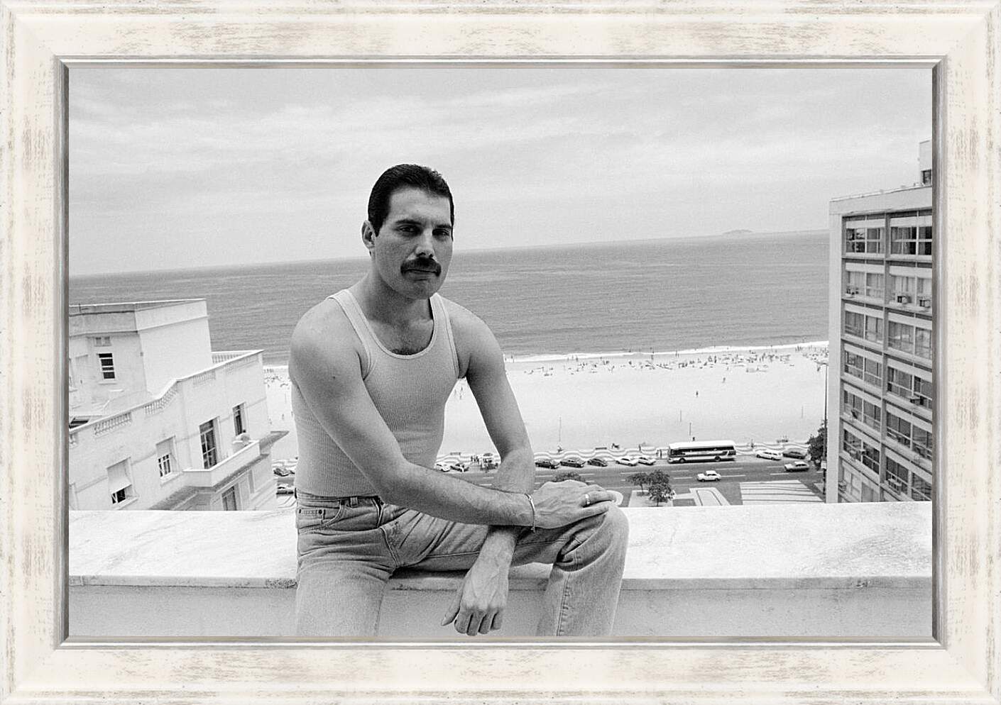 Картина в раме - Freddie Mercury Rio de Janeiro 1985