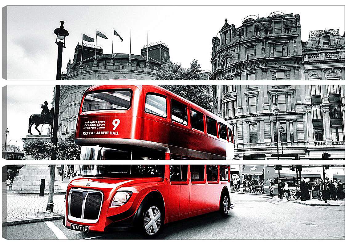 Модульная картина - London Bus