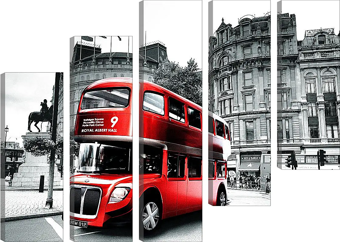 Модульная картина - London Bus