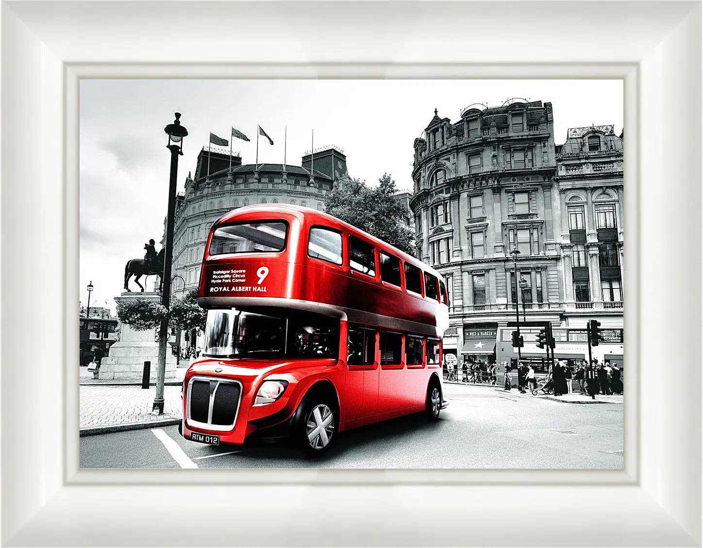 Картина в раме - London Bus