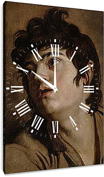 Часы картина - Head of a Young Man. Питер Пауль Рубенс