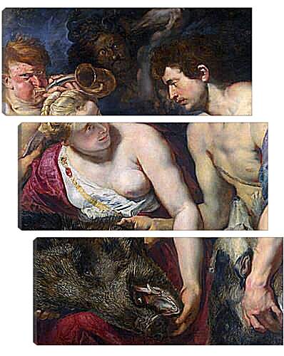 Модульная картина - Аталанта и Мелеагра. Питер Пауль Рубенс