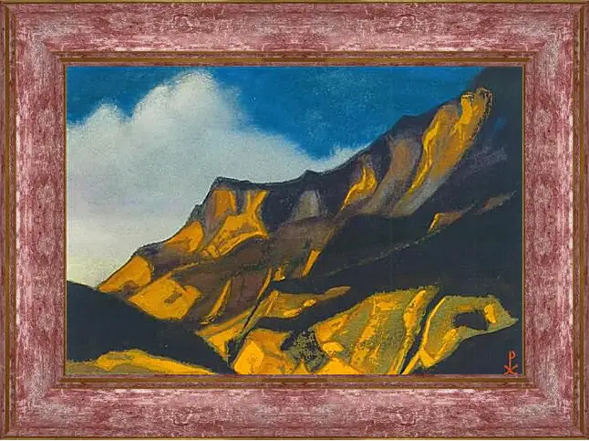 Картина в раме - Кулута. Рерих Николай