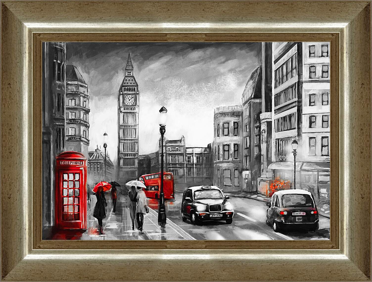 Картина в раме - Такси Лондон