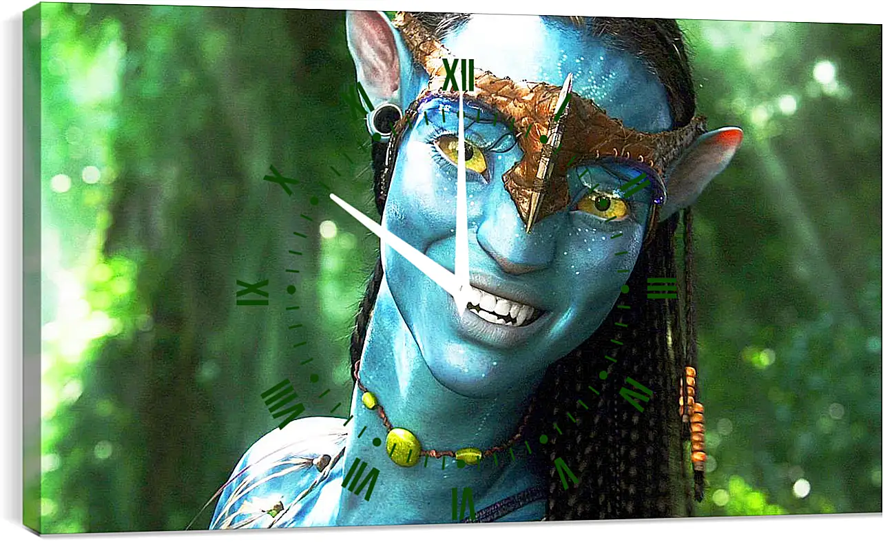 Часы картина - Аватар. Avatar