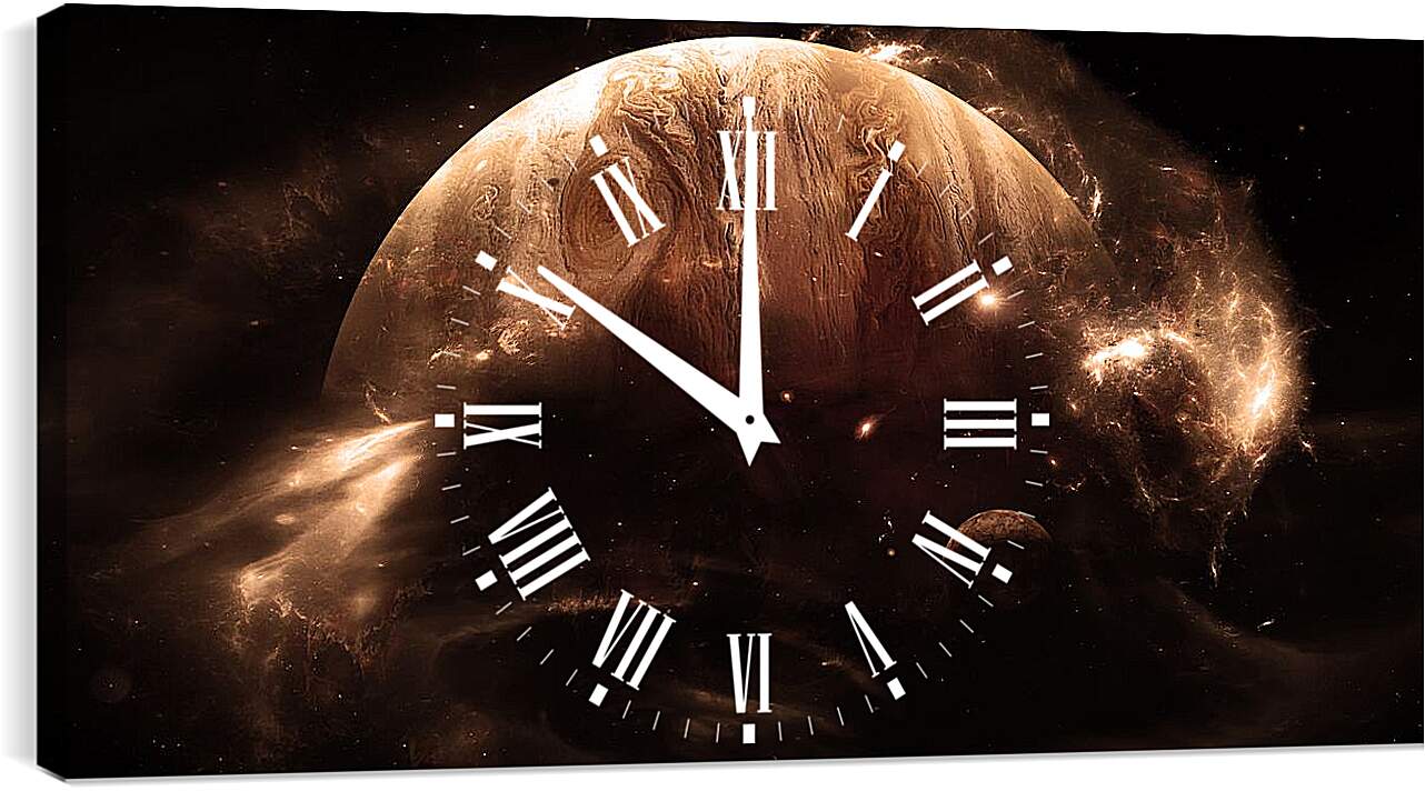 Часы картина - Юпитер