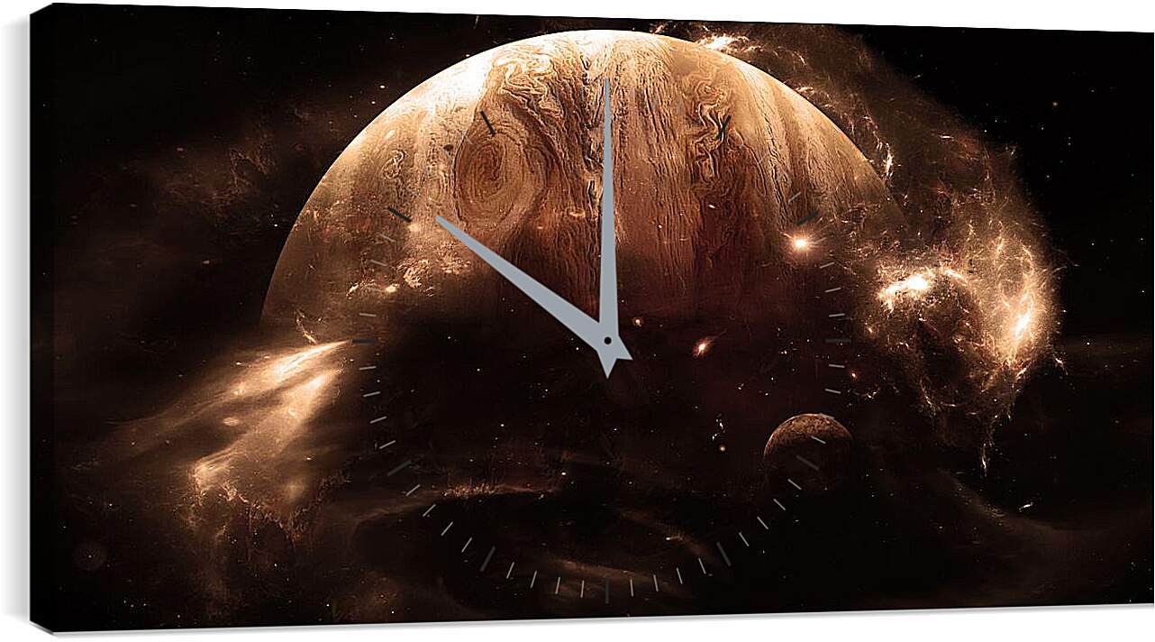 Часы картина - Юпитер