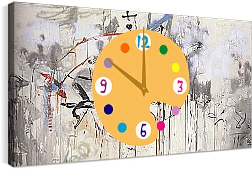 Часы картина - 1965. Сальвадор Дали