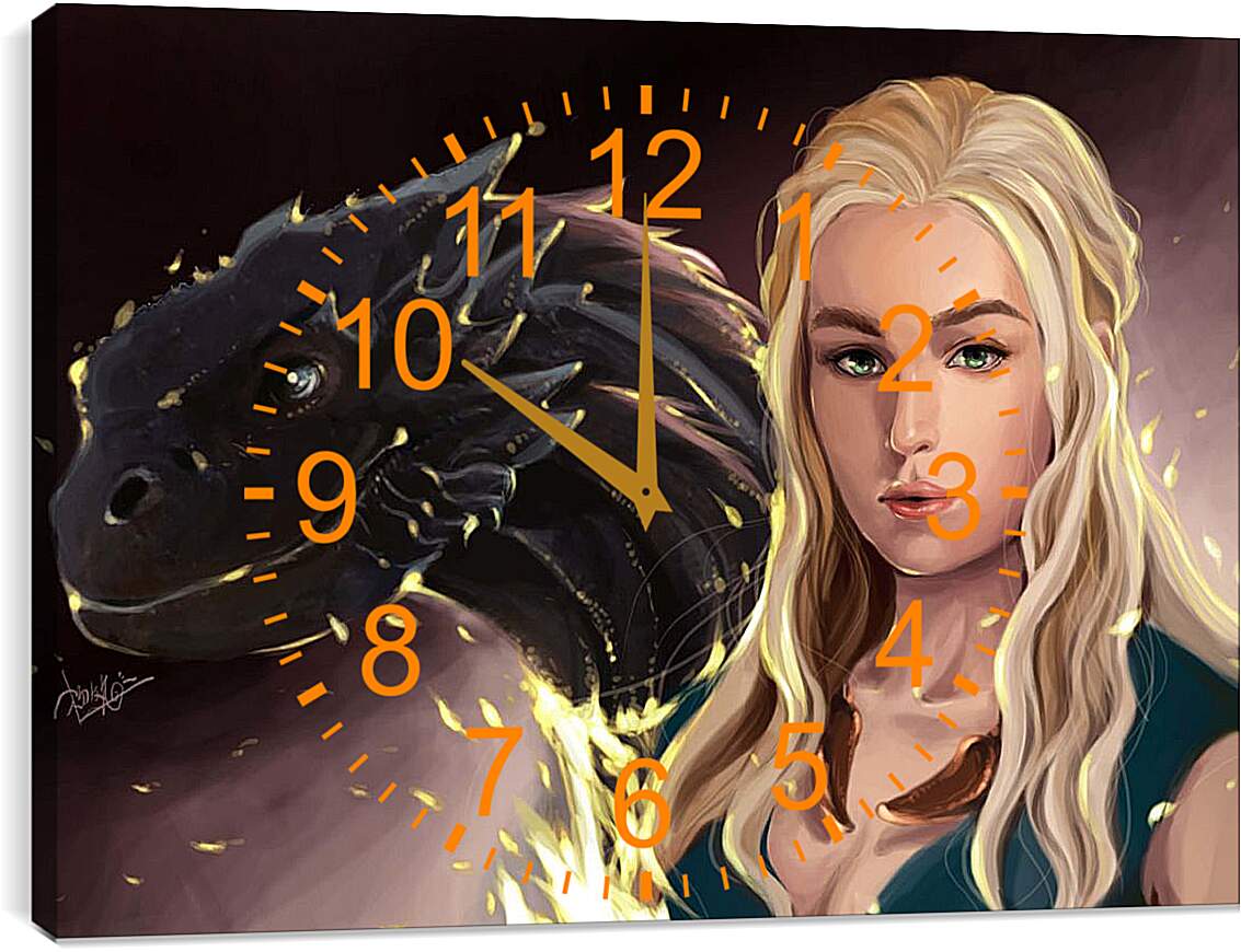 Часы картина - Игра престолов