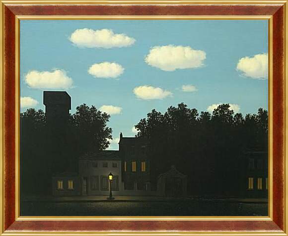 Картина в раме - Империя света II. Рене Магритт