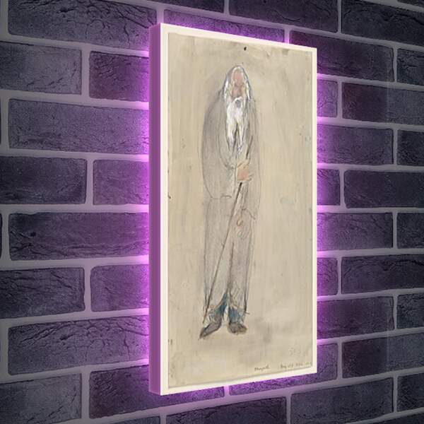Лайтбокс световая панель - A Very Old Man, costume design for Aleko. Марк Шагал