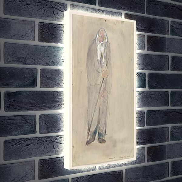 Лайтбокс световая панель - A Very Old Man, costume design for Aleko. Марк Шагал