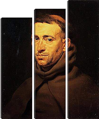 Модульная картина - Head of a Franciscan Monk. Питер Пауль Рубенс