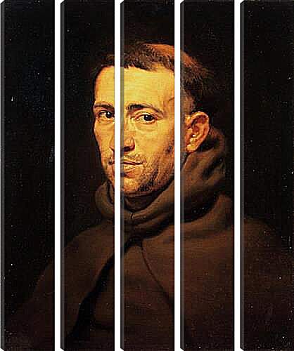 Модульная картина - Head of a Franciscan Monk. Питер Пауль Рубенс