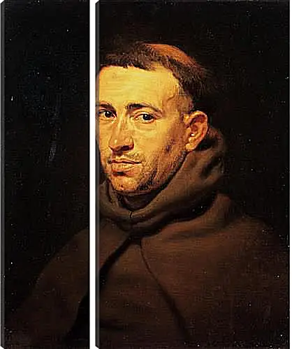 Модульная картина - Head of a Franciscan Monk. Питер Пауль Рубенс