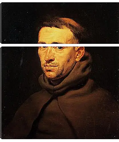 Модульная картина - Head of a Franciscan Monk. Питер Пауль Рубенс