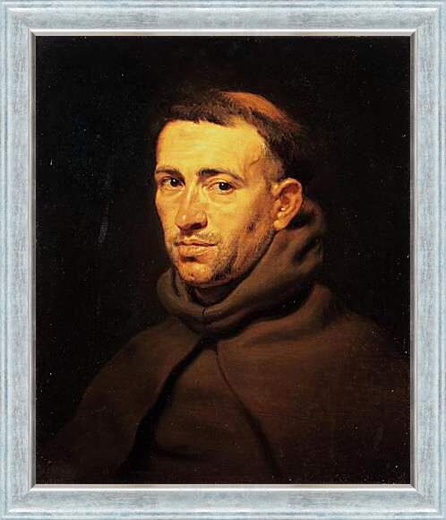 Картина в раме - Head of a Franciscan Monk. Питер Пауль Рубенс