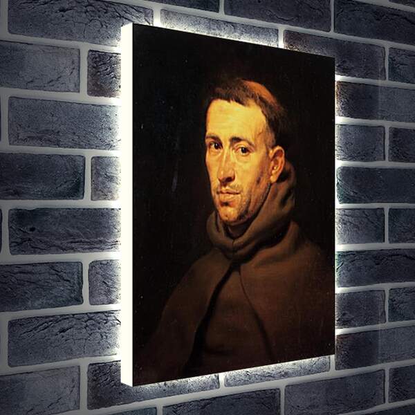 Лайтбокс световая панель - Head of a Franciscan Monk. Питер Пауль Рубенс