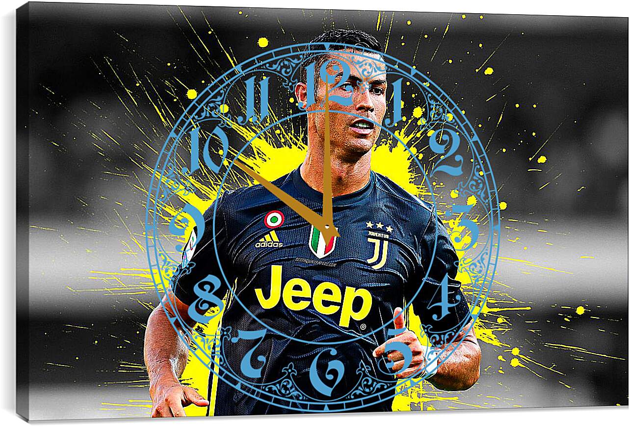 Часы картина - Криштиану Роналду (Cristiano Ronaldo)