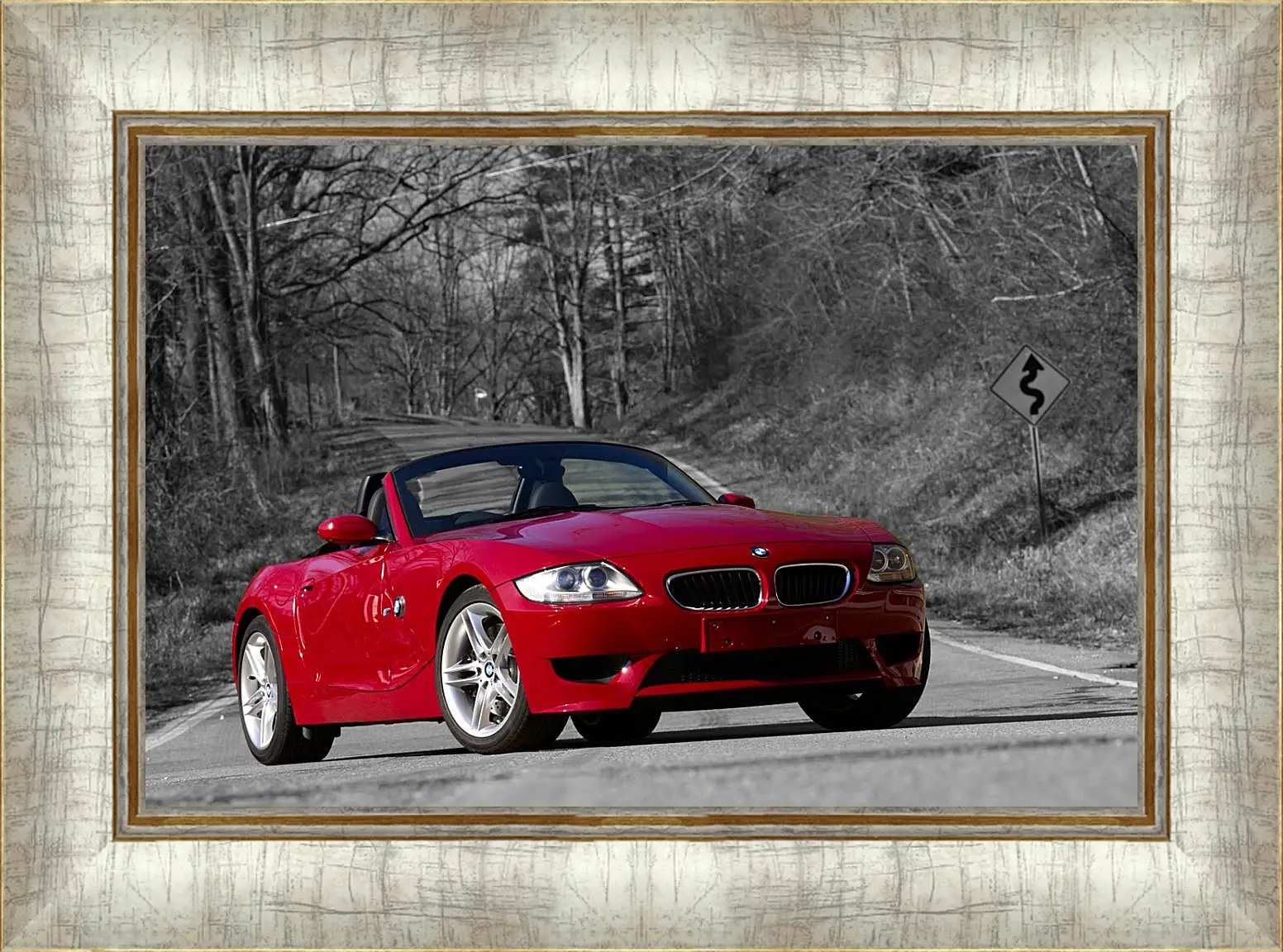 Картина в раме - Z4 BMW