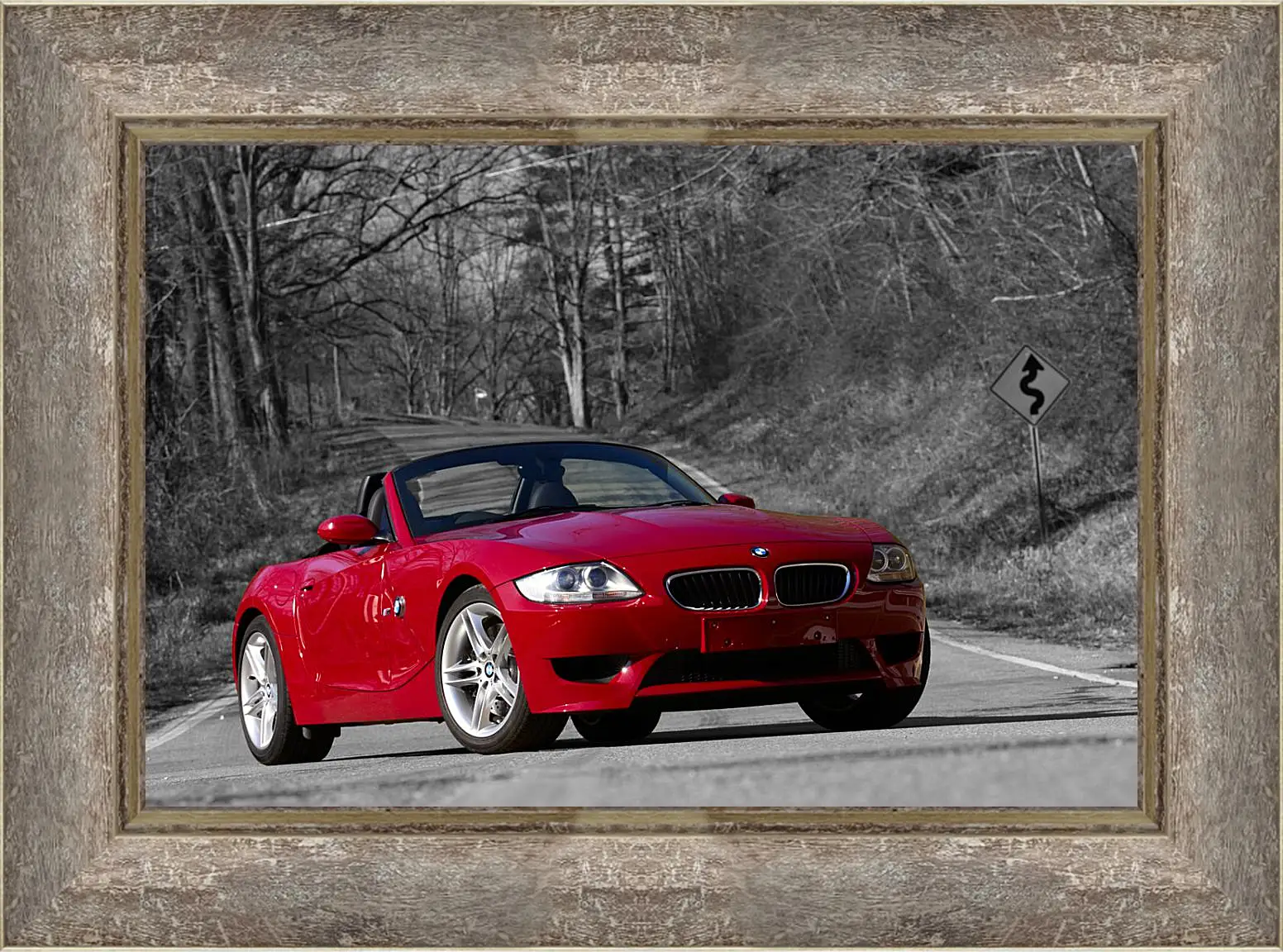 Картина в раме - Z4 BMW