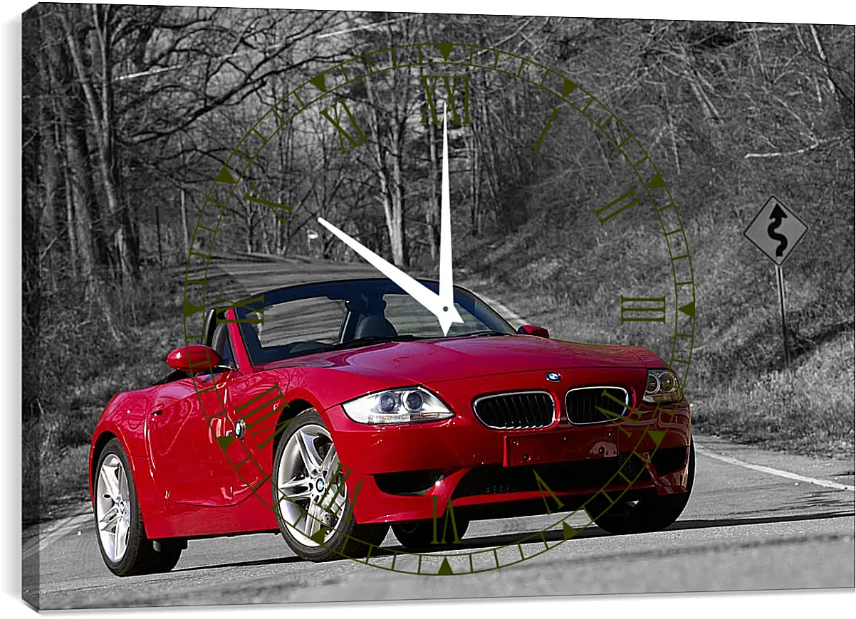 Часы картина - Z4 BMW