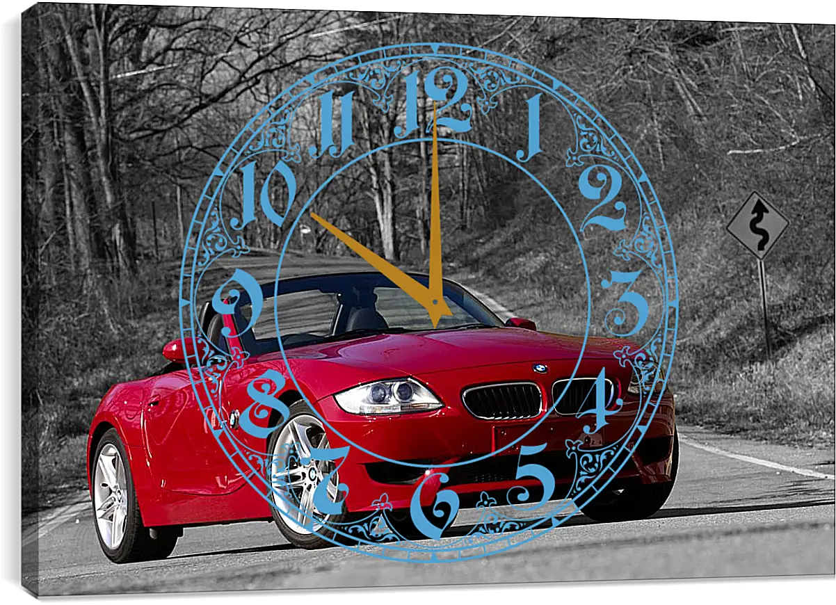 Часы картина - Z4 BMW