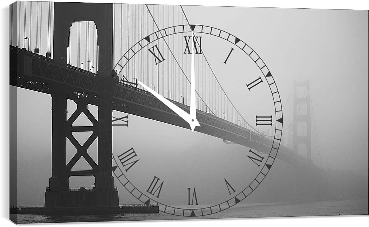 Часы картина - Бруклинский мост