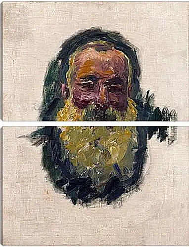 Модульная картина - Self-Portrait. Клод Моне