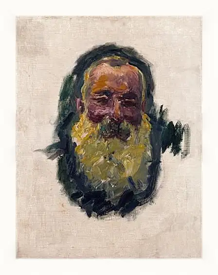 Картина в раме - Self-Portrait. Клод Моне