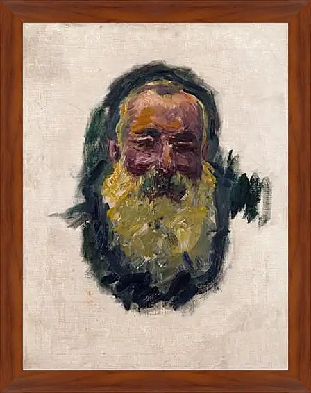 Картина в раме - Self-Portrait. Клод Моне