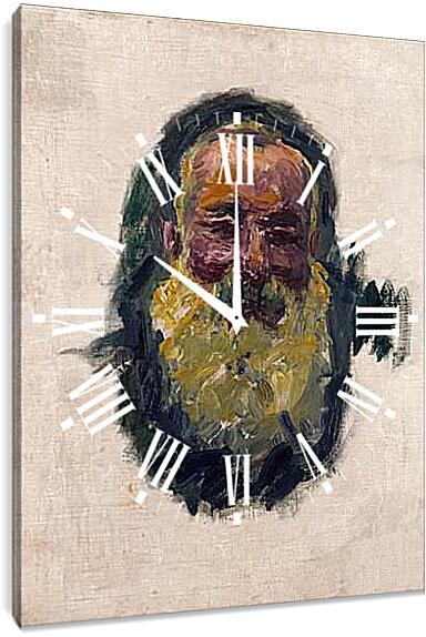 Часы картина - Self-Portrait. Клод Моне