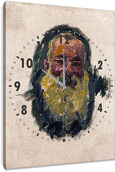 Часы картина - Self-Portrait. Клод Моне