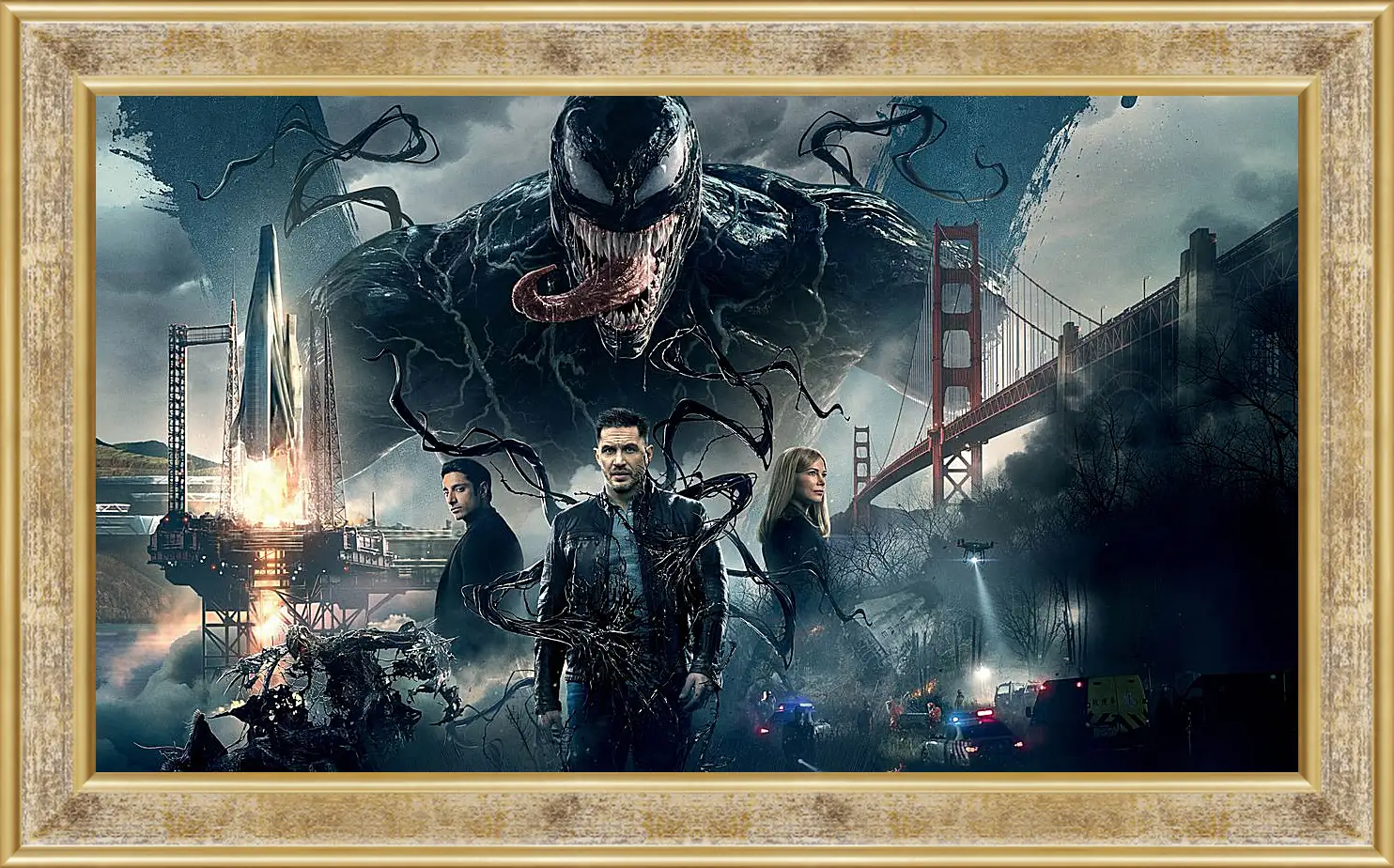 Картина в раме - Веном. Venom