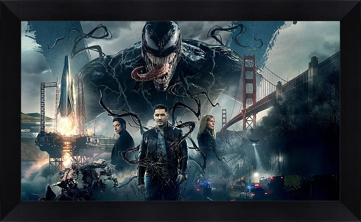 Картина в раме - Веном. Venom