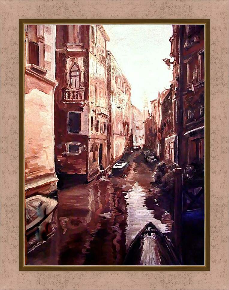 Картина в раме - Венеция
