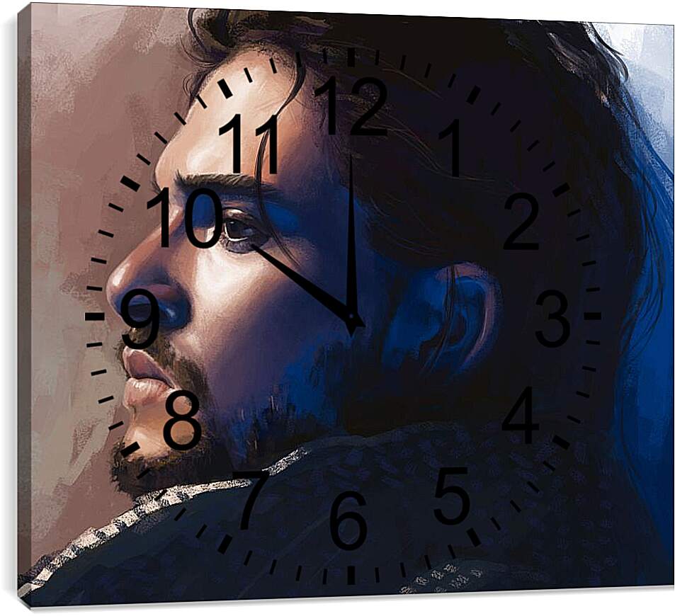 Часы картина - Джон Сноу