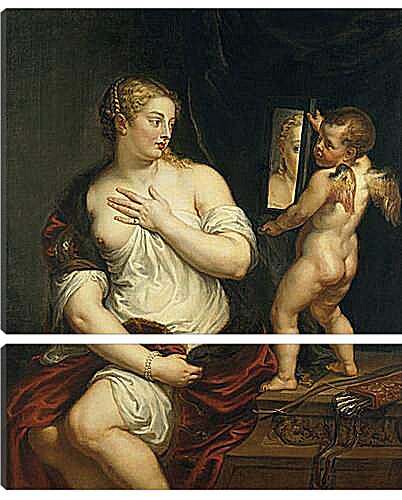 Модульная картина - Венера и Амур. Питер Пауль Рубенс