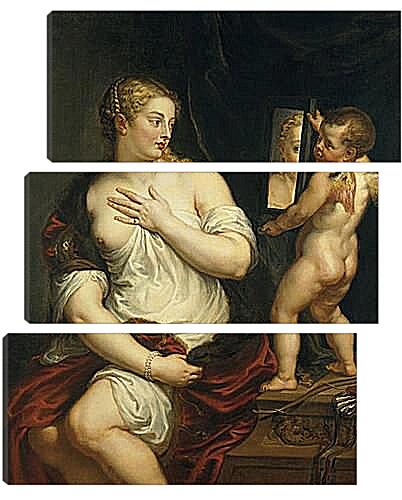 Модульная картина - Венера и Амур. Питер Пауль Рубенс