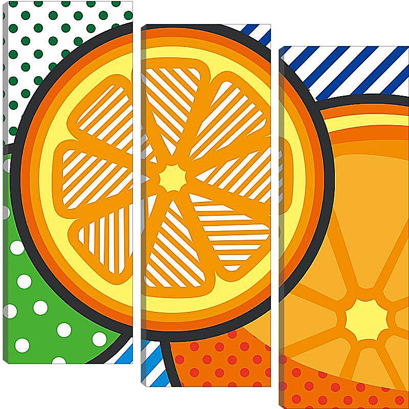 Модульная картина - Апельсины
