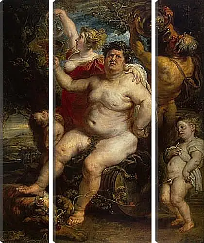 Модульная картина - Bacchus. Питер Пауль Рубенс