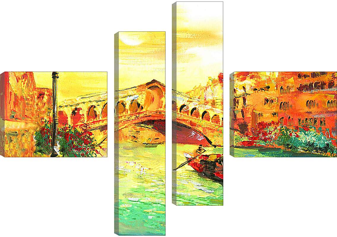 Модульная картина - Мост Риальто