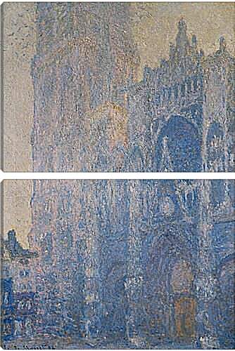 Модульная картина - The Rouen Cathedral. Клод Моне