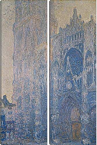 Модульная картина - The Rouen Cathedral. Клод Моне